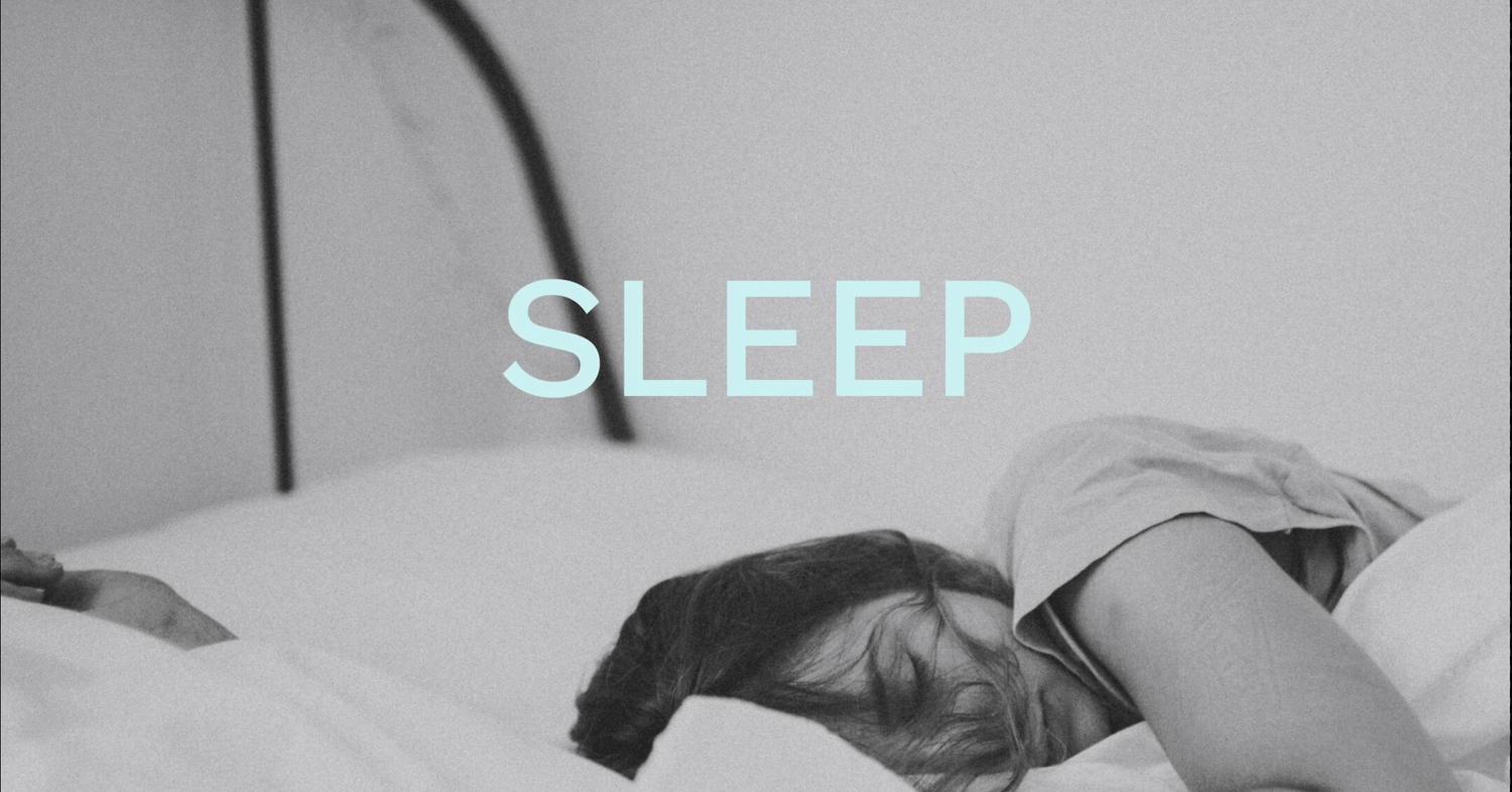 Woman peacefully sleeping