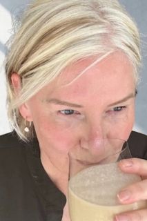 eve founder with vanilla shake