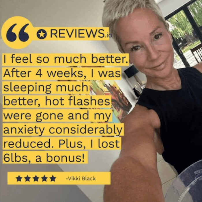 Customer  in a kitchen mixing shakes