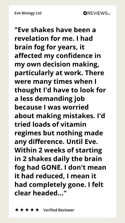 eve biology reviews brain fog gone