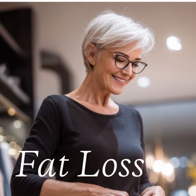 woman in a black jumper and glasses